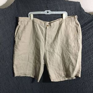 Jos A. Bank 100% Linen Shorts Size 46